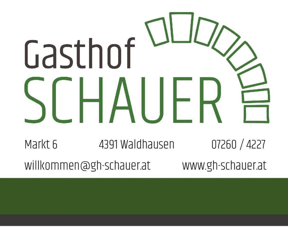Gasthof Schauer Waldhausen im Strudengau Bagian luar foto